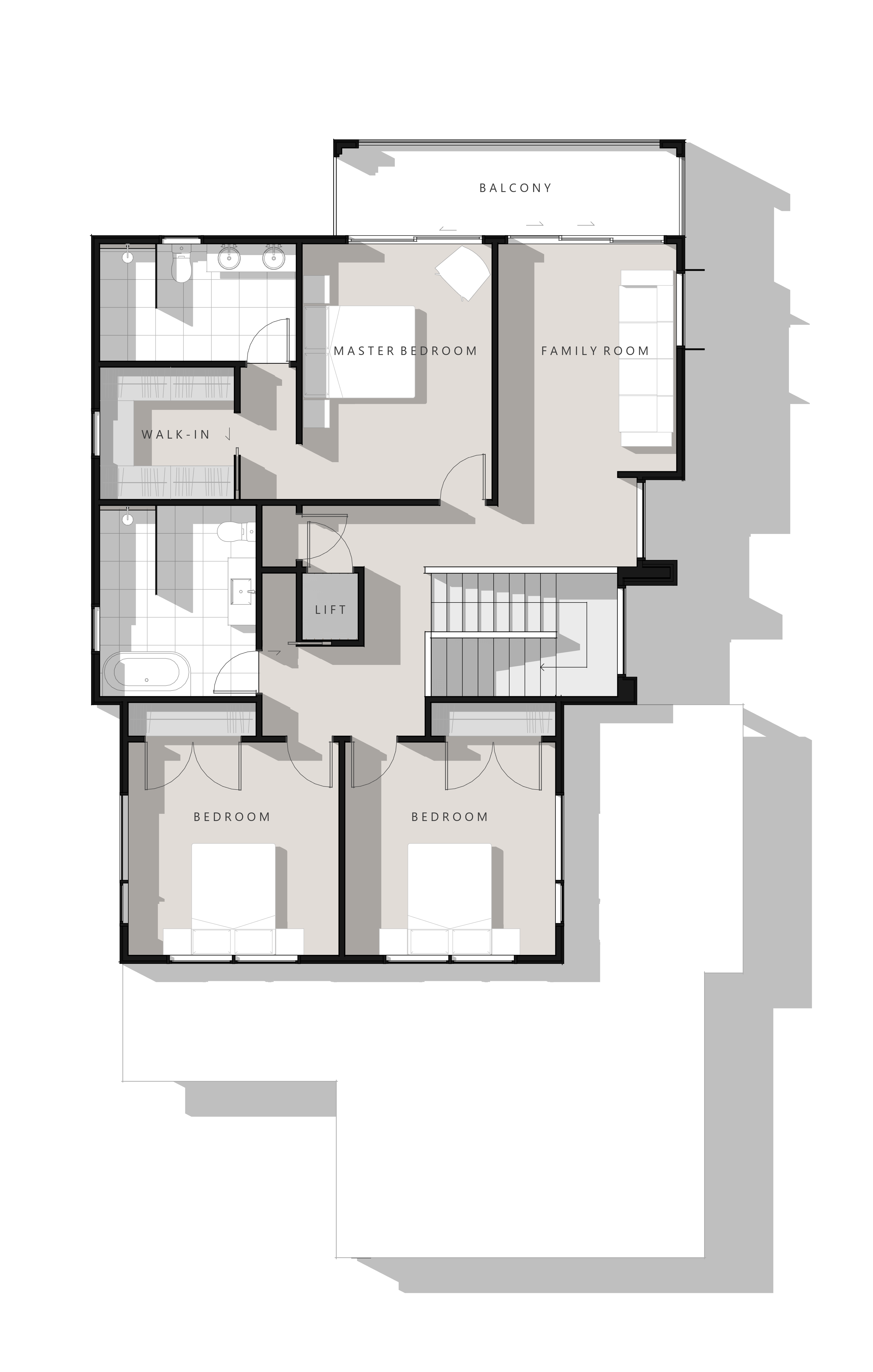 The Vale Road Residence, St Heliers, Auckland — floor plan 3